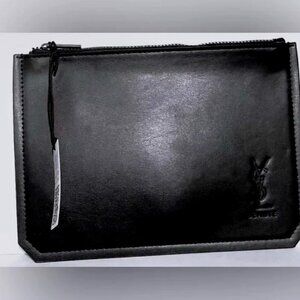 Brand new Yves Saint Laurent Novelty Flat Pouch YSL BEAUTY Member Exclusive 9"x7